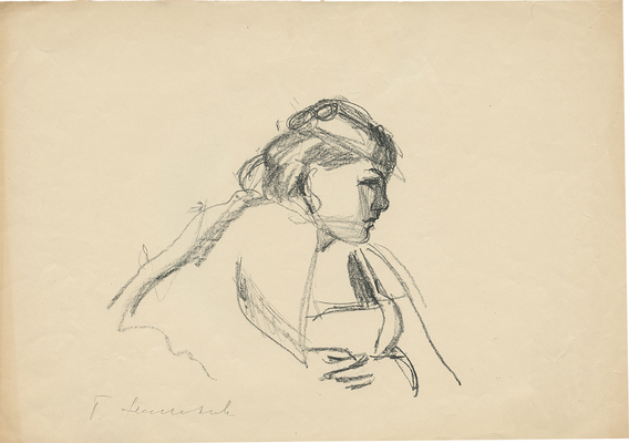 Неменова Герта Михайловна. Женский портрет